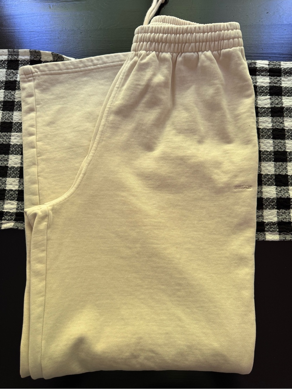 SKIMS Creamy Beige Track Joggers